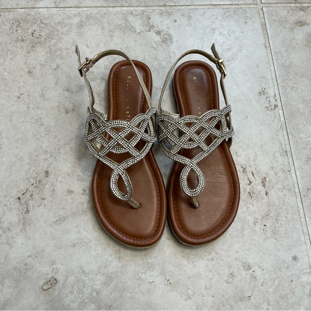 Sparkly sandals